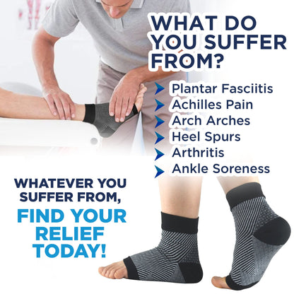 The Orthofit Compressions Pain Relief Ankle Socks