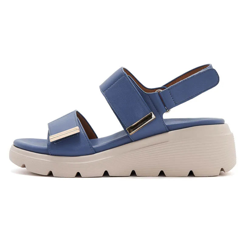 Women's Comfort Wedge Sandals — Elegant Support for Tired Feet, Aching Arches & All-Day Wear