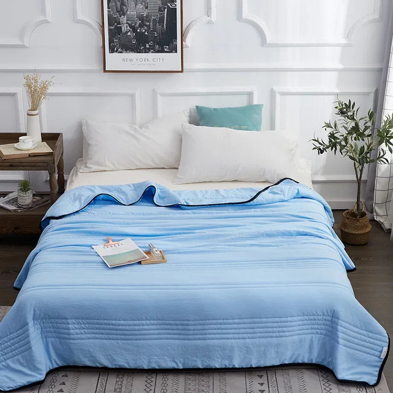 Cooling Comforter — Lightweight, Breathable Blanket for Hot Sleepers & Night Sweats