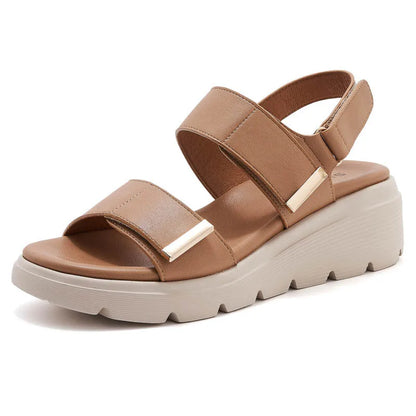 Women's Comfort Wedge Sandals — Elegant Support for Tired Feet, Aching Arches & All-Day Wear