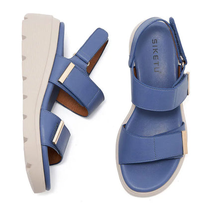 Women's Comfort Wedge Sandals — Elegant Support for Tired Feet, Aching Arches & All-Day Wear
