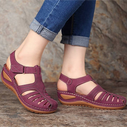 The Orthofit Comfort Platform Sandals Womens