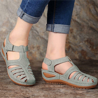 The Orthofit Comfort Platform Sandals Womens