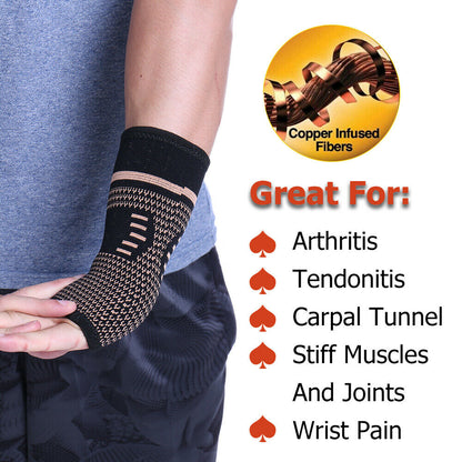 The Orthofit Wrist Hand Injury Compression Sleeve