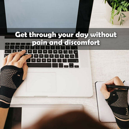 The Orthofit Wrist Hand Injury Compression Sleeve