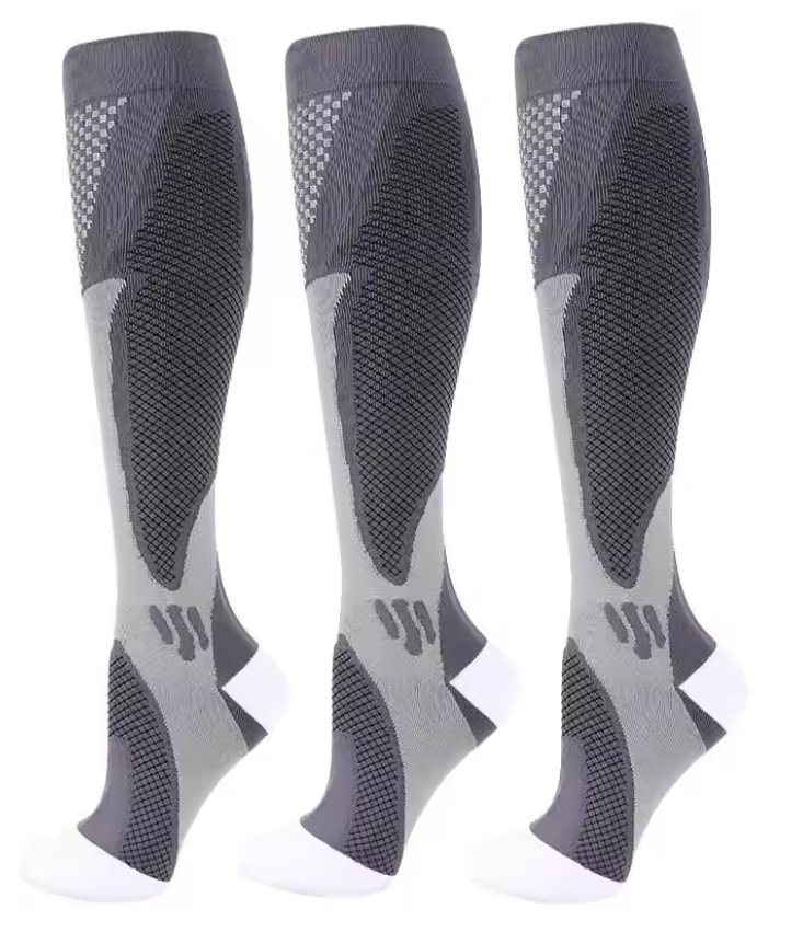 Graduated Compression Socks — Knee-High Support for Swollen Legs, Varicose Veins & All-Day Comfort