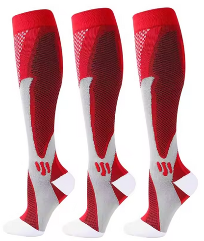 Graduated Compression Socks — Knee-High Support for Swollen Legs, Varicose Veins & All-Day Comfort