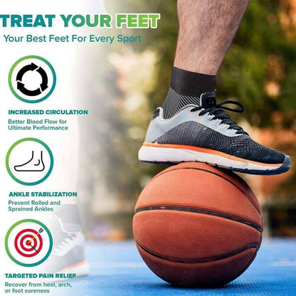 The Orthofit Compressions Pain Relief Ankle Socks